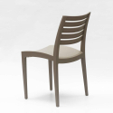 24er Set Stühle Polypropylen für Restaurant Firenze Grand Soleil Eigenschaften