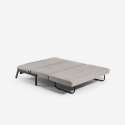 Divano letto 2 posti moderno design tessuto soggiorno Bellamy Sconti