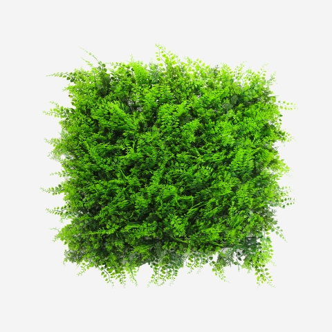 Haie artificielle 50x50cm fougère 3D jardin balcon Pritus Promotion