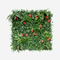 Haie artificielle 100x100cm plantes 3D jardin sempervirente Lemox Promotion
