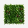 Siepe artificiale 3D pannello 100x100cm piante realistica Cerrum Promozione