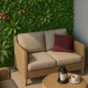 Siepe artificiale 3D pannello 100x100cm piante realistica Cerrum Offerta