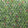 Künstliche Gartenhecke ausziehbares Spalier 200x100cm Pflanzen Salix Sales