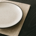 Tavolo sala da pranzo moderno Goblet nero rotondo 120cm Blackwood+ Misure