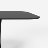 Tavolo quadrato stile Goblet bordi arrotondati sala da pranzo cucina bar Lillium 100 Acquisto