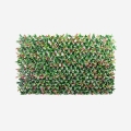 Haie artificielle 200x100cm photinia jardin treillis extensible Ivoss Promotion