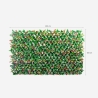 Haie artificielle 200x100cm photinia jardin treillis extensible Ivoss Remises
