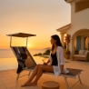 2 Lettini spiaggia mare prendisole alluminio Santorini Limited Edition Saldi