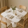 Quadratischer Tisch Design Goblet Stil für Bar Küche Esszimmer Lillium 80 Kosten
