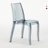 Sedie cucina e bar trasparenti policarbonato impilabile Cristal Light Grand Soleil Design Promozione