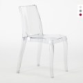 18 Sedie Cristal Light Grand Soleil trasparenti offerta stock per Bar Promozione