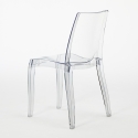 18 Sedie Cristal Light Grand Soleil trasparenti offerta stock per Bar 