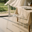 18 Sedie Cristal Light Grand Soleil trasparenti offerta stock per Bar Scelta