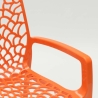 Sedie polipropilene braccioli giardino bar Grand Soleil Gruvyer Arm Acquisto