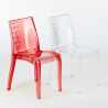 18 Chaises Hypnotic Grand Soleil Glacier transparentes offre stock Bar Restaurant Modèle