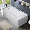 Vasca da Bagno da Incasso in Resina Acrilica con Pannelli in Fiberglass Design Ozone Promozione