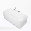 Eckbadewanne aus Acryl Fiberglas Design Ozone Angebot