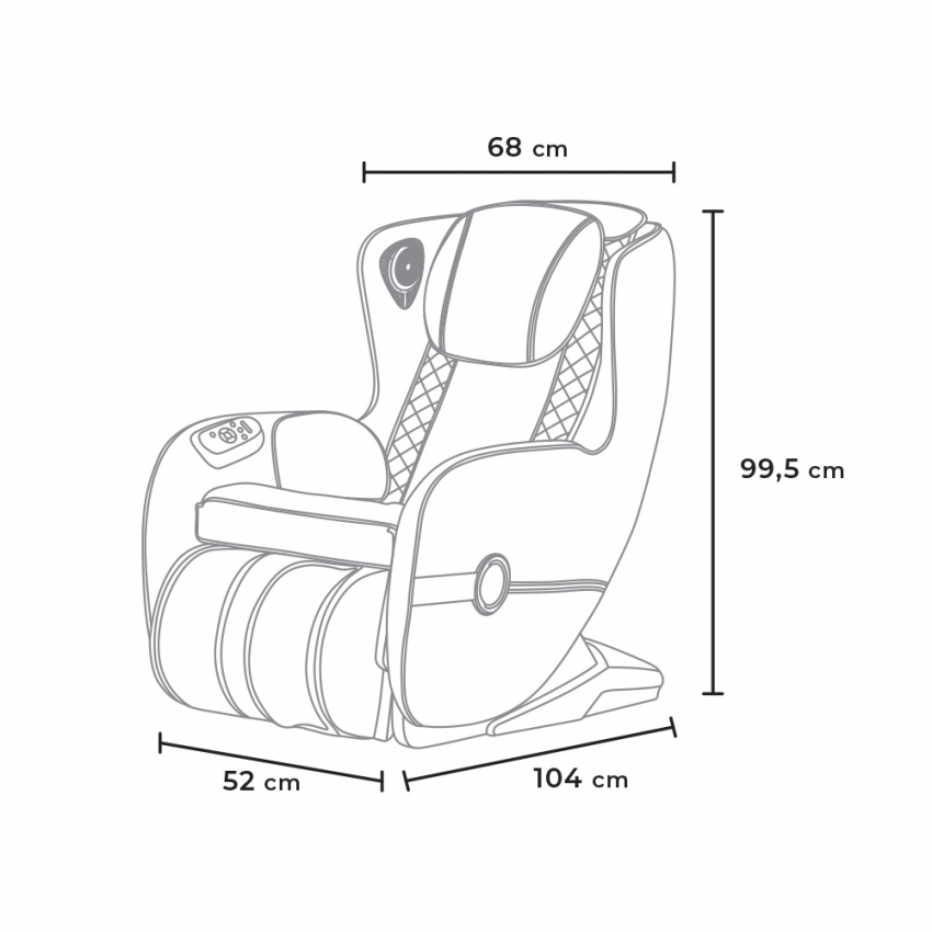 Nebula poltrona massaggiante professionale terapeutica zero gravity