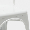 sedie industrial metallo e acciaio per cucina e bar steel one 