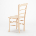 Chaises en bois ru stique pour bar salle à manger et restaurant Paesana Wood 