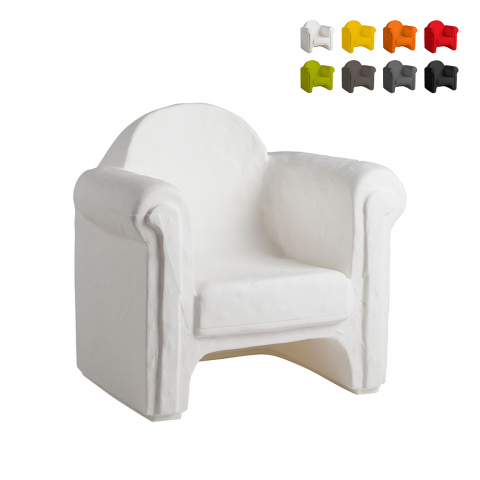 Poltrona sedia Slide Design Easy Chair per casa e locali Promozione
