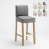 Barhocker Holzküche Design Hoch 74 cm Comfort XL Verkauf