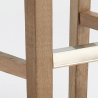Barhocker Holzküche Design Hoch 74 cm Comfort XL 