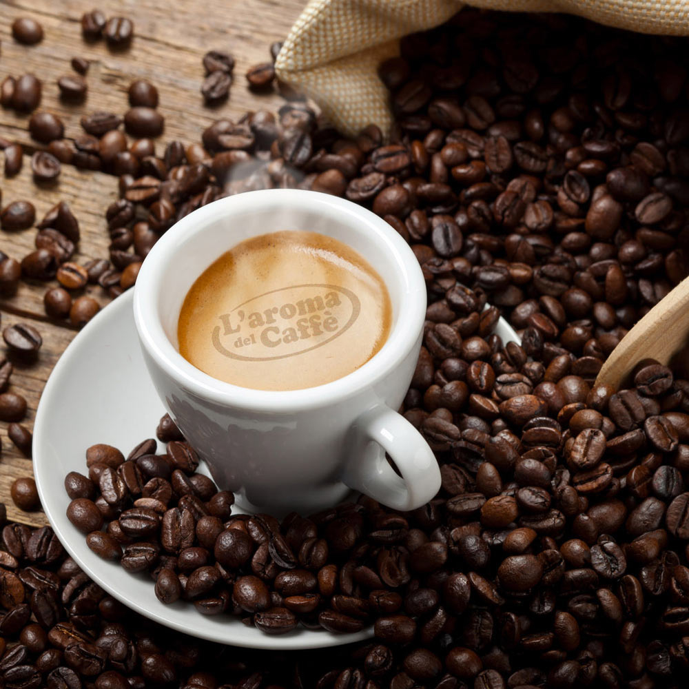 128 Capsule Caffè Compatibili DOLCE GUSTO Miscela Aroma Forte