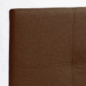 Letto singolo 1 piazza in tessuto con rete testiera 80x190 Lausanne Twin 
