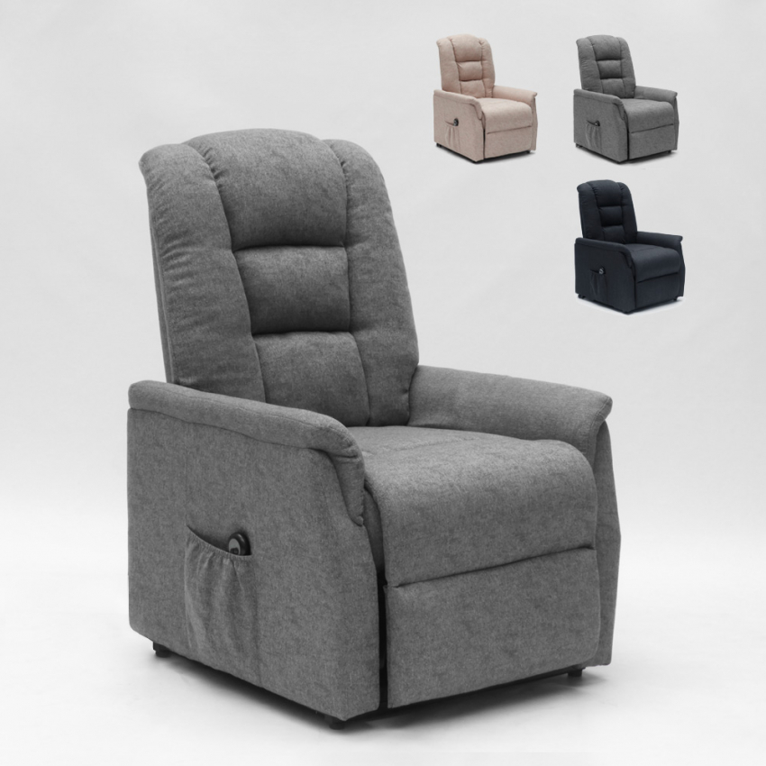 Fauteuil relax électrique inclinable avec releveur Emma Fx Promotion Fauteuil relax électrique inclinable avec releveur Emma Fx Promotion