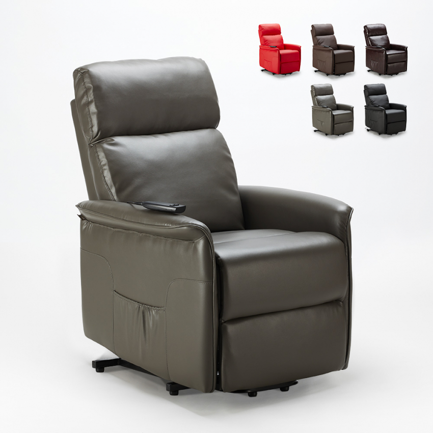 Fauteuil relax électrique inclinable avec releveur Amalia Fix Fauteuil relax électrique inclinable avec releveur Amalia Fix