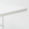 Table pliante en plastique 200x90 cm pour jardin et camping Dolomiti Remises