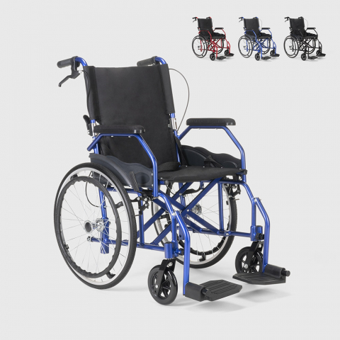 Klappbarer Rollstuhl aus Orthopädischem mit Bremsen Behinderte und Ältere Menschen Dasy