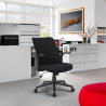 Ergonomischer Bequemer Sessel für Klassischen Bürostuhl aus Stoff Assen Verkauf
