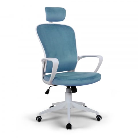 Chaise de bureau ergonomique avec appui-tête design Sepang Ocean Promotion
