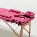 Table de massage pliante en bois lit esthétique esthéticienne portable Kingsize 