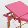 Table de massage pliante en bois lit esthétique esthéticienne portable Kingsize 