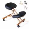 Sedia ergonomica posturale sgabello svedese legno ufficio Balancewood Misure