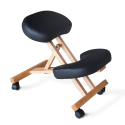 Chaise de bureau ergonomique siège assis-genoux en bois Balancewood Achat