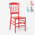 Chaise salle à manger cuisine design pour restaurants et mariages Napoleon X Offre