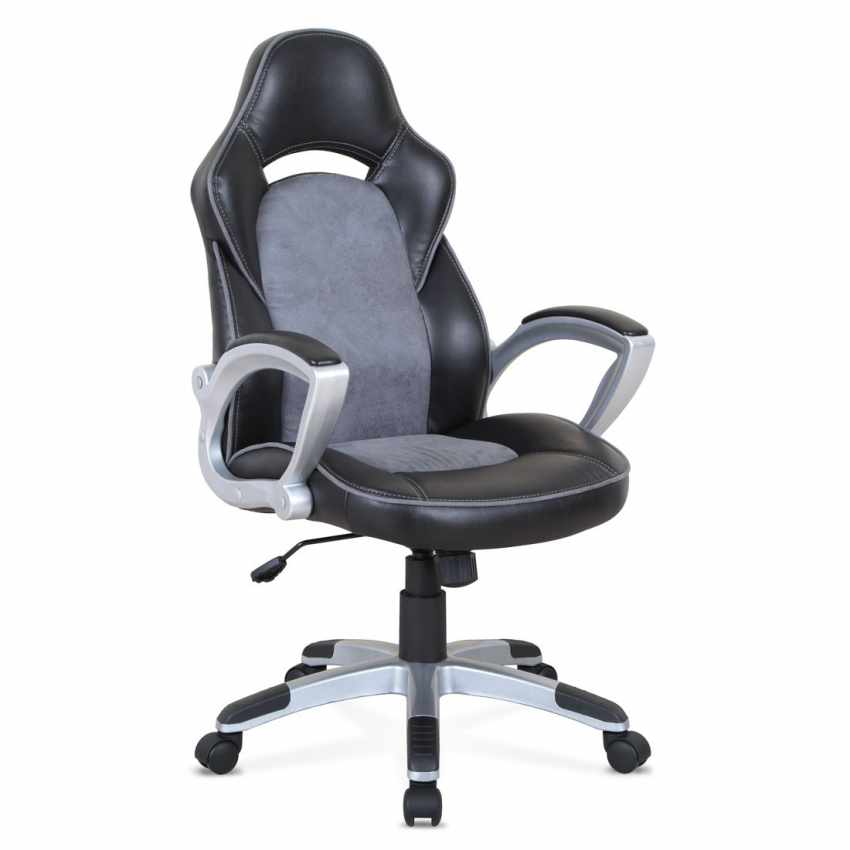 Estoril Light fauteuil de bureau gaming ergonomique avec coussin lombaire  blanc