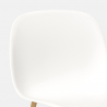 Stühle im skandinavischen Design für Küche Esszimmer Restaurant Sleek 