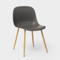 Stühle im skandinavischen Design für Küche Esszimmer Restaurant Sleek