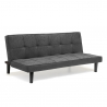 Canapé Convertible 2 Places en tissu clic-clac pour chambre et bureau Giada Modèle
