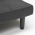 Divano Letto Design in tessuto 2 Posti per casa e ufficio Giada Caratteristiche