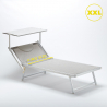 20 Lettini spiaggia mare professionali grandi in alluminio Italia Xl stock 