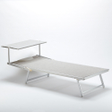 20 Lettini spiaggia mare professionali grandi in alluminio Italia Xl stock 