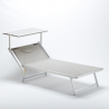 20 Lettini spiaggia mare professionali grandi in alluminio Italia Xl stock 