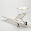 Stock 20 Lettini Mare Spiaggia Prendisole Con Ruote Piscina Alabama Misure