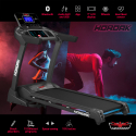 Tapis Roulant fitness elettrico inclinazione ammortizzato pieghevole digitale Hordak Offerta